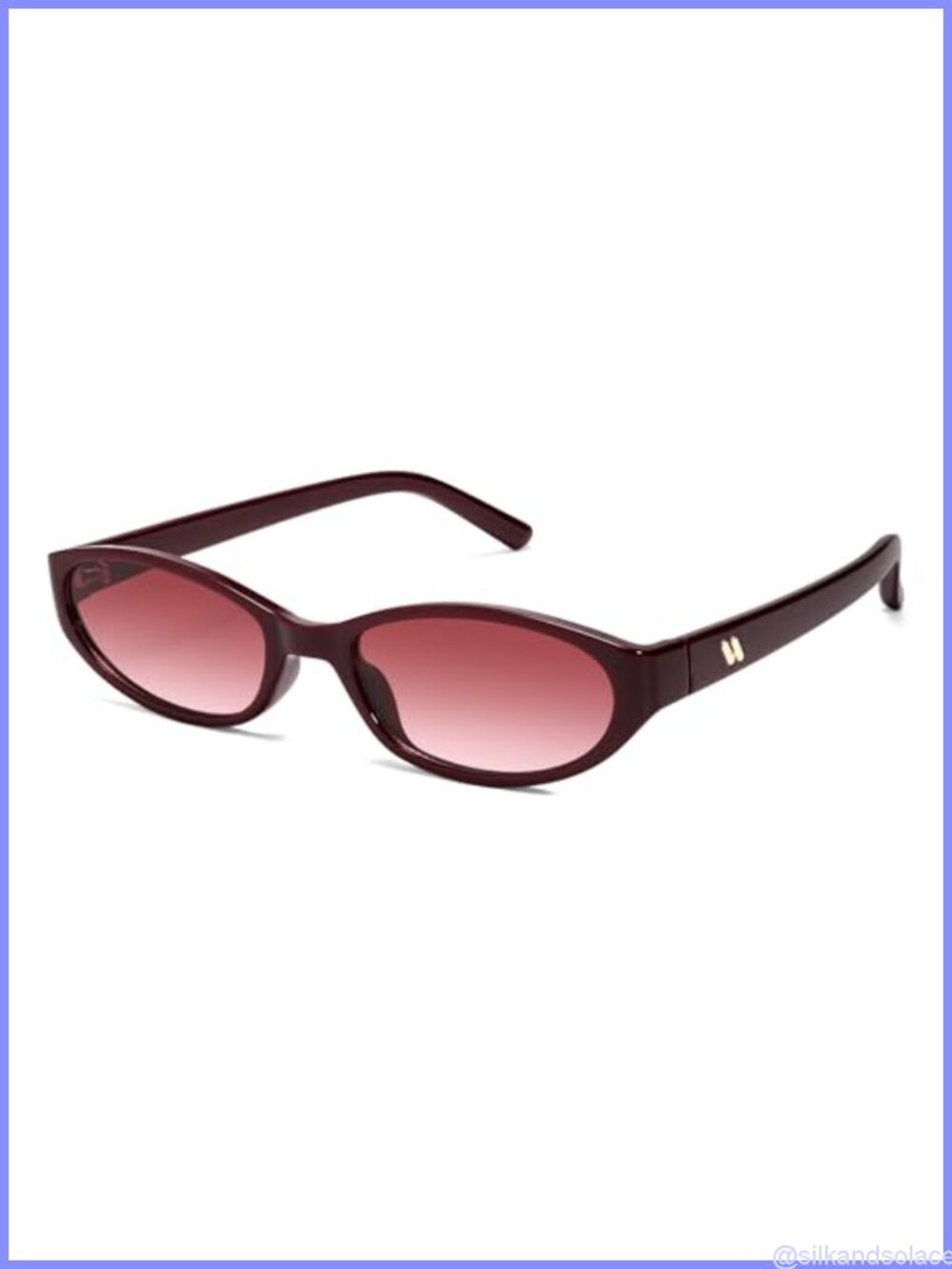 Retro Oval Sunglasses Womens Mens Y2k Trendy Cateye Shades UV Protection
